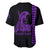 Custom Hawaii Baseball Jersey King Kamehameha Day - Purple LT6 - Polynesian Pride