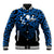 Matariki New Zealand Baseball Jacket Maori New Year Blue LT6 Unisex Blue - Polynesian Pride