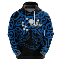 Matariki New Zealand Hoodie Maori New Year Blue LT6 - Polynesian Pride