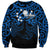 Matariki New Zealand Sweatshirt Maori New Year Blue LT6 Unisex Blue - Polynesian Pride