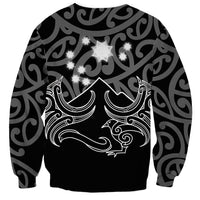 Matariki New Zealand Sweatshirt Maori New Year White LT6 - Polynesian Pride