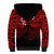 Matariki New Zealand Sherpa Hoodie Maori New Year Red LT6 - Polynesian Pride