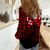 Matariki New Zealand Women Casual Shirt Maori New Year Red LT6 - Polynesian Pride