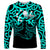 Matariki New Zealand Long Sleeve Shirt Maori New Year Turquoise LT6 Unisex Green - Polynesian Pride