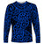 New Zealand Long Sleeve Shirt Maori Pattern Blue LT6 Unisex Blue - Polynesian Pride