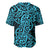 New Zealand Baseball Jersey Maori Pattern Light Blue LT6 - Polynesian Pride