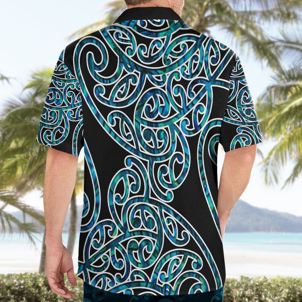 New Zealand Hawaiian Shirt Maori Pattern Papua Shell LT6 - Polynesian Pride