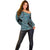 New Zealand Off Shoulder Sweater Maori Pattern Papua Shell LT6 - Polynesian Pride
