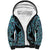 New Zealand Sherpa Hoodie Maori Pattern Papua Shell LT6 Unisex Green - Polynesian Pride