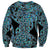 New Zealand Sweatshirt Maori Pattern Papua Shell LT6 - Polynesian Pride