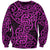 New Zealand Sweatshirt Maori Pattern Purple LT6 Unisex Purple - Polynesian Pride