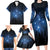 Matariki Te Tau Hou Māori Family Matching Long Sleeve Bodycon Dress and Hawaiian Shirt New Zealand Starry Sky