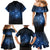 Matariki Te Tau Hou Māori Family Matching Mermaid Dress and Hawaiian Shirt New Zealand Starry Sky