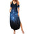 Matariki Te Tau Hou Māori Family Matching Summer Maxi Dress and Hawaiian Shirt New Zealand Starry Sky