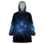 Matariki Te Tau Hou Māori Wearable Blanket Hoodie New Zealand Starry Sky