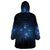 Matariki Te Tau Hou Māori Wearable Blanket Hoodie New Zealand Starry Sky