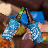 World Ocean Day Polynesian Pattern 4 in 1 Can Cooler Tumbler Crystal Waves LT7 - Polynesian Pride