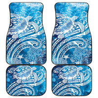 World Ocean Day Polynesian Pattern Car Mats Crystal Waves LT7 - Polynesian Pride