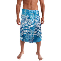 World Ocean Day Polynesian Pattern Lavalava Crystal Waves