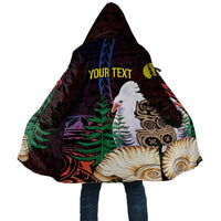 New Caledonia Kanaky Personalized Cloak Kagu Bird Emblem - Polynesian Pride