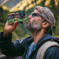Hawai'i Paniolo Maile Twisted Lei 4 in 1 Can Cooler Tumbler Obsidian Black LT7 - Polynesian Pride