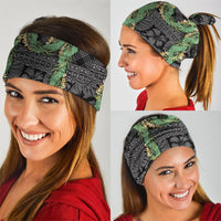 Hawai'i Paniolo Maile Twisted Lei Neck Gaiter Obsidian Black LT7 - Polynesian Pride