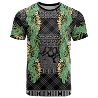 Hawai'i Paniolo Maile Twisted Lei T Shirt Obsidian Black LT7 Black - Polynesian Pride