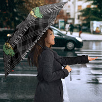 Hawai'i Paniolo Maile Twisted Lei Umbrella Obsidian Black LT7 - Polynesian Pride