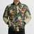 New Zealand Christmas Bomber Puffer Jacket Romantic Tui Birds on Pohutukawa - Ivory - Polynesian Pride