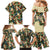 New Zealand Christmas Family Matching Mermaid Dress and Hawaiian Shirt Romantic Tui Birds on Pohutukawa - Ivory - Polynesian Pride