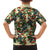 New Zealand Christmas Family Matching Off The Shoulder Long Sleeve Dress and Hawaiian Shirt Romantic Tui Birds on Pohutukawa - Ivory - Polynesian Pride