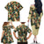 New Zealand Christmas Family Matching Off The Shoulder Long Sleeve Dress and Hawaiian Shirt Romantic Tui Birds on Pohutukawa - Ivory - Polynesian Pride