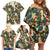 New Zealand Christmas Family Matching Off Shoulder Short Dress and Hawaiian Shirt Romantic Tui Birds on Pohutukawa - Ivory - Polynesian Pride