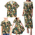 New Zealand Christmas Family Matching Puletasi and Hawaiian Shirt Romantic Tui Birds on Pohutukawa - Ivory - Polynesian Pride