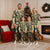 New Zealand Christmas Pajama Set Romantic Tui Birds on Pohutukawa - Ivory - Polynesian Pride