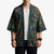 New Zealand Christmas Kimono Romantic Tui Birds on Pohutukawa - Cobalt - Polynesian Pride