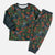 New Zealand Christmas Pajama Set Romantic Tui Birds on Pohutukawa - Cobalt - Polynesian Pride