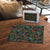 New Zealand Christmas Puzzle Romantic Tui Birds on Pohutukawa - Cobalt - Polynesian Pride