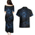 New Zealand Matariki Couples Matching Puletasi Dress and Hawaiian Shirt Cosmic Style LT7 - Polynesian Pride