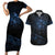 New Zealand Matariki Couples Matching Short Sleeve Bodycon Dress and Hawaiian Shirt Cosmic Style LT7 Galaxy - Polynesian Pride