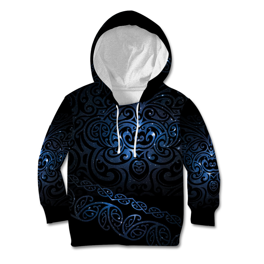 New Zealand Matariki Kid Hoodie Cosmic Style LT7 Hoodie Galaxy - Polynesian Pride