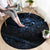 New Zealand Matariki Round Carpet Cosmic Style LT7 - Polynesian Pride