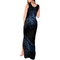 New Zealand Matariki Tank Maxi Dress Cosmic Style LT7 - Polynesian Pride