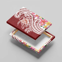 Aloha Hawaii Island Personalized Canvas Wall Art Crimson Dreamy Turtle LT7 - Polynesian Pride