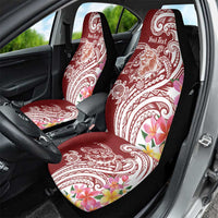 Aloha Hawaii Island Personalized Car Seat Cover Crimson Dreamy Turtle