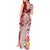 Aloha Hawaii Island Personalized Tank Maxi Dress Crimson Dreamy Turtle