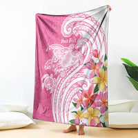 Aloha Maui Island Personalized Blanket Rose Dreamy Turtle LT7 - Polynesian Pride