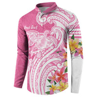 Aloha Maui Island Personalized Button Sweatshirt Rose Dreamy Turtle LT7 - Polynesian Pride