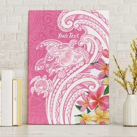 Aloha Maui Island Personalized Canvas Wall Art Rose Dreamy Turtle LT7 Without Frame Rose Pink - Polynesian Pride