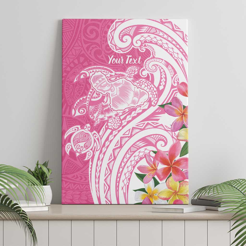 Aloha Maui Island Personalized Canvas Wall Art Rose Dreamy Turtle LT7 - Polynesian Pride